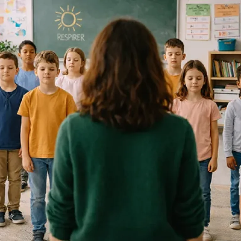 Intervention de sophrologie en milieu scolaire auprès d'une classe